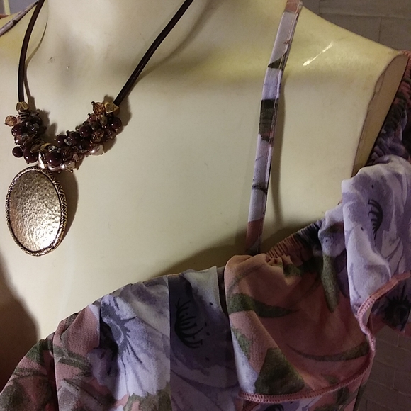 Dusty Pink ROMANTIC Maxi - Picture 5 of 11